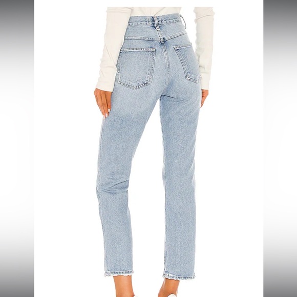 AGOLDE Pinch Waist High Rise Kick in Riptide Size 26 - Picture 2 of 4